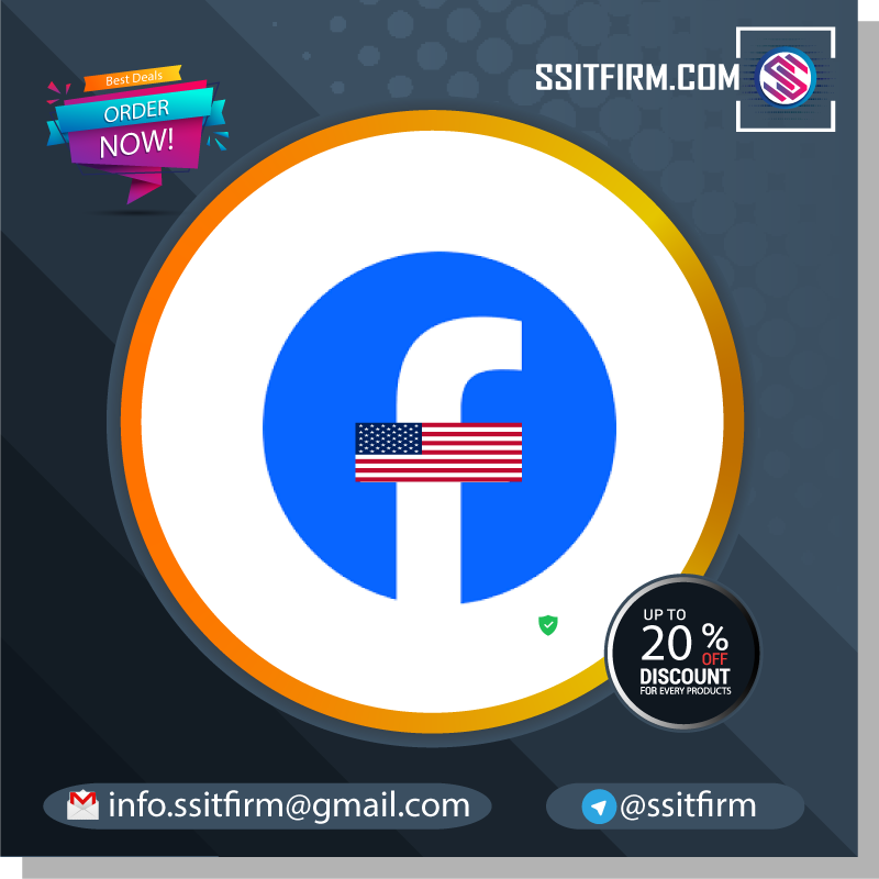 Buy USA Facebook Accounts - 100% Safe & Secure Accounts