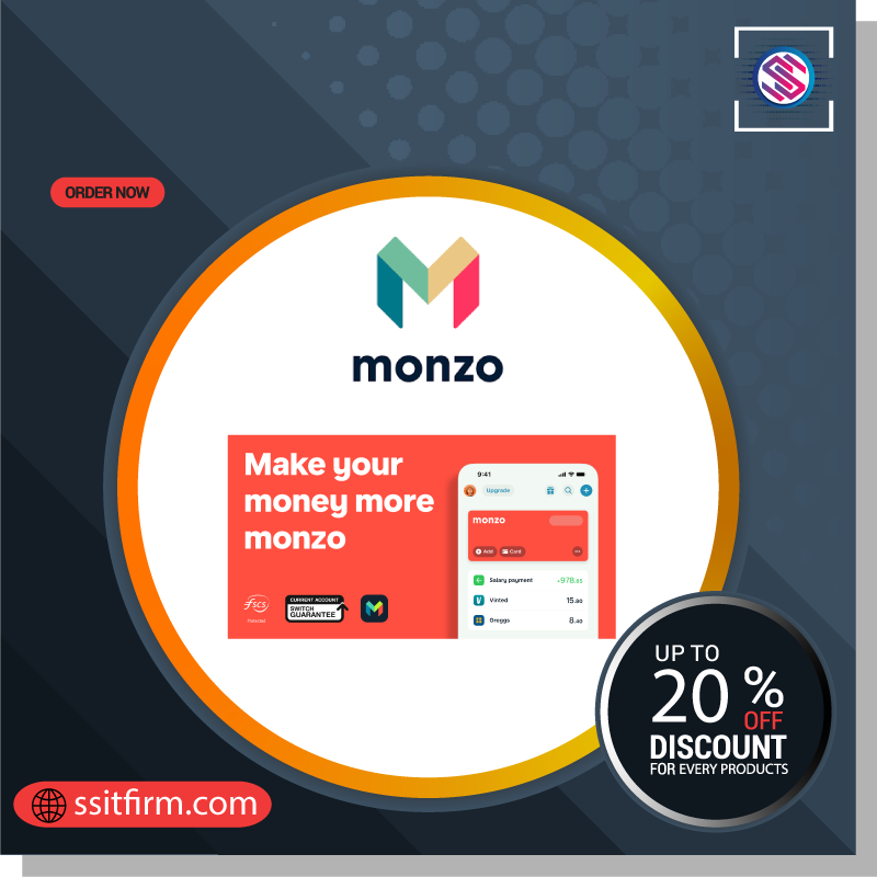 Buy Monzo Bank Accounts - 100% Safe & Secure Accounts