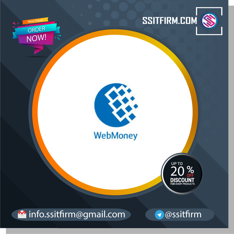Buy Verified WebMoney Accounts - 100% Safe & secure Accounts