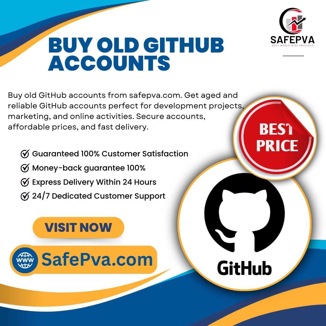 Buy Old GitHub Account – Aged & Verified Accounts for Sale