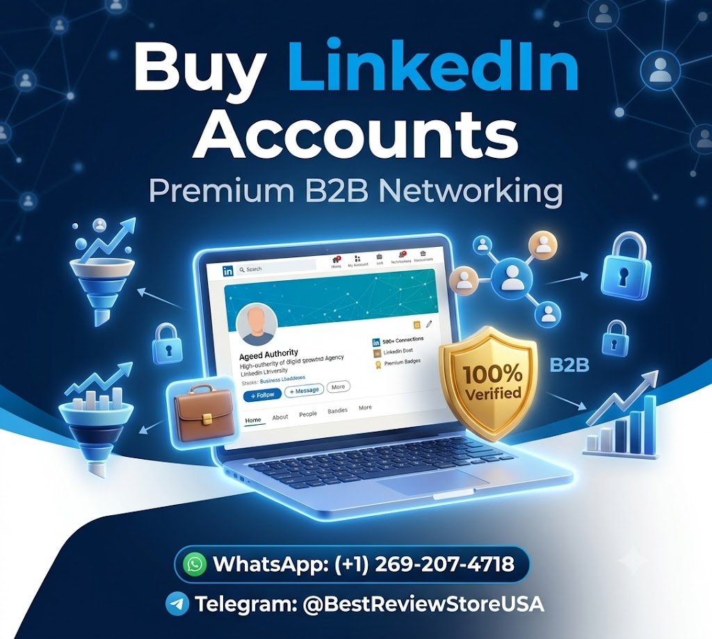 Buy LinkedIn Accounts | Aged Professional Profiles for B2B Lead Generation